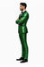 Sequin Suit - Shiny Suit - Emerald Green Suit - Metallic Fabric - Stage Tuxedo - Groom Suit Jacket + Pants