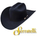Serratelli 10X Cali Style Black 3 1/2" Brim Western Cowboy Hat All Sizes