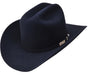 Serratelli 100X El Comandant Black 3 1/2" Brim Western Cowboy Hat All Sizes