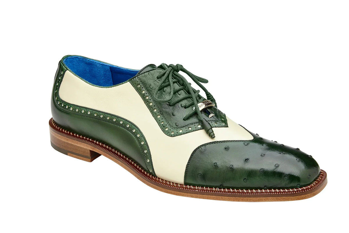 Belvedere Sesto Brown/Cream Shoes – Size 9–13