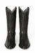 Los Altos Boots Lizard Teju R-Toe Black Cowboy Boots