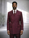 Statement Men's 2 Piece Modern Fit Double Breasted Suit - Sleek Finish