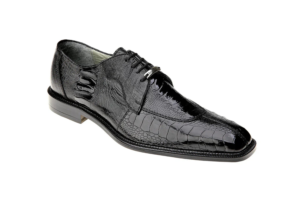 Belvedere Siena Black Shoes – Sophisticated Leather Slip-Ons