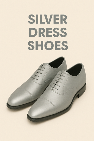 Silver Dress Shoes