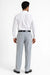Men's Stylish Silver Formal Dressy Pant Men's Wide Leg Trousers - Cheap Priced Dress Slacks For Men On Sale