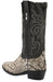 Natural Python Snakeskin J-Toe Cowboy Boots