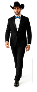 Single Button Peak lapel Tuxedo Black