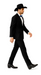 Single Button Peak lapel Tuxedo Black