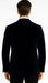 SKU#JA58428 Velvet Suit Matching Velvet Pants - Navy Suit