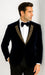 SKU#JA58428 Velvet Suit Matching Velvet Pants - Navy Suit