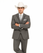 SKU#JA60894 Country Tuxedos For Weddings Mens Traje Vaquero Suit - Dark Grey Tuxedo Slim Fit