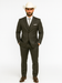 SKU#JA60894 Country Tuxedos For Weddings Mens Traje Vaquero Suit - Dark Grey Tuxedo Slim Fit