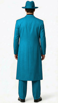 Men’s 1920s Red Zoot Suit – Long Mafia Gangster Three-Piece Vintage Outfit Zuit Pachuco Style