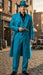 Men’s 1920s Red Zoot Suit – Long Mafia Gangster Three-Piece Vintage Outfit Zuit Pachuco Style