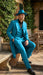Men’s 1920s Red Zoot Suit – Long Mafia Gangster Three-Piece Vintage Outfit Zuit Pachuco Style