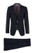 Tiglio Italian Suit - Real Wool Fabric Super 150's Porto Slim Fit Suits, Pure Wool Suit in Color Black