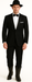Slk3 Peak Collor One Button Super 120's Wool + Shirt + Bow Tie Suits
