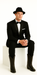 Slk3 Peak Collor One Button Super 120's Wool + Shirt + Bow Tie Suits