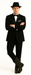 Slk3 Peak Collor One Button Super 120's Wool + Shirt + Bow Tie Suits
