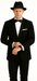 Slk3 Peak Collor One Button Super 120's Wool + Shirt + Bow Tie Suits