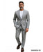 Stacy Adams Men's 2 Piece Modern Fit Suit - Solid Colors