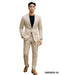 Stacy Adams Men's 2 Piece Modern Fit Suit - Solid Colors
