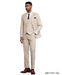 Stacy Adams Men's 3 Piece Hybrid Fit Suit - Twin Lined Windowpane