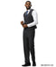Stacy Adams Men's 3 Piece Hybrid Fit Suit - Tattersall Pattern