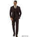 Stacy Adams Men's 3 Piece Glen Check Suit - Hybrid Fit