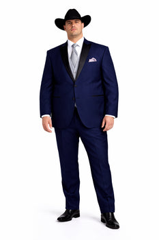 Smoking Traje - Esmoquin - Smoking Para Hombre - Navy Tuxedo