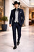 Smoking Traje - Esmoquin - Smoking Para Hombre - Royal Blue Tuxedo