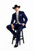 Smoking Traje - Esmoquin - Smoking Para Hombre - Navy Tuxedo