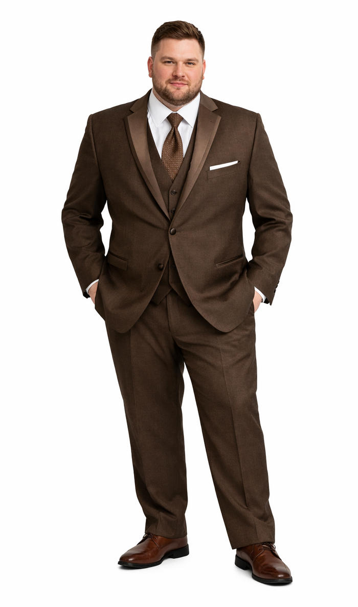 Smoking Traje - Esmoquin - Smoking Para Hombre - One Button  Trajes De Novio - Chocolate Tuxedo