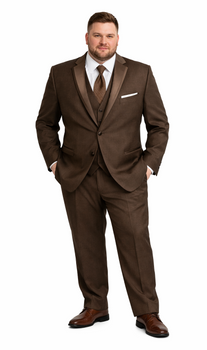 Smoking Traje - Esmoquin - Smoking Para Hombre - One Button  Trajes De Novio - Chocolate Tuxedo