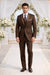 Smoking Traje - Esmoquin - Smoking Para Hombre - One Button  Trajes De Novio - Chocolate Tuxedo