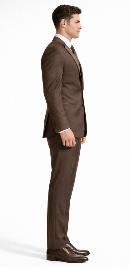 Smoking Traje - Esmoquin - Smoking Para Hombre - One Button  Trajes De Novio - Chocolate Tuxedo