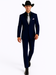 Smoking Traje - Esmoquin - Smoking Para Hombre - Royal Blue Tuxedo