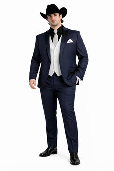 Smoking Traje - Esmoquin - Smoking Para Hombre - Royal Blue Tuxedo