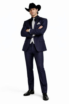 Smoking Traje - Esmoquin - Smoking Para Hombre - Royal Blue Tuxedo