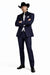 Smoking Traje - Esmoquin - Smoking Para Hombre - Royal Blue Tuxedo