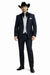 Smoking Traje - Esmoquin - Smoking Para Hombre - Royal Blue Tuxedo