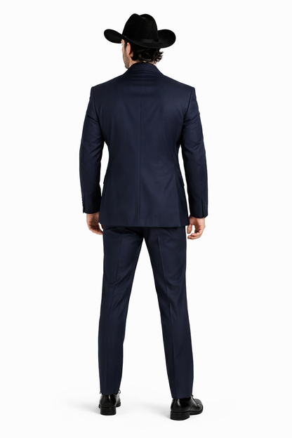 Smoking Traje - Esmoquin - Smoking Para Hombre - Royal Blue Tuxedo