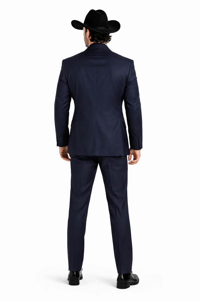 Smoking Traje - Esmoquin - Smoking Para Hombre - Royal Blue Tuxedo