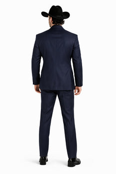 Smoking Traje - Esmoquin - Smoking Para Hombre - Royal Blue Tuxedo