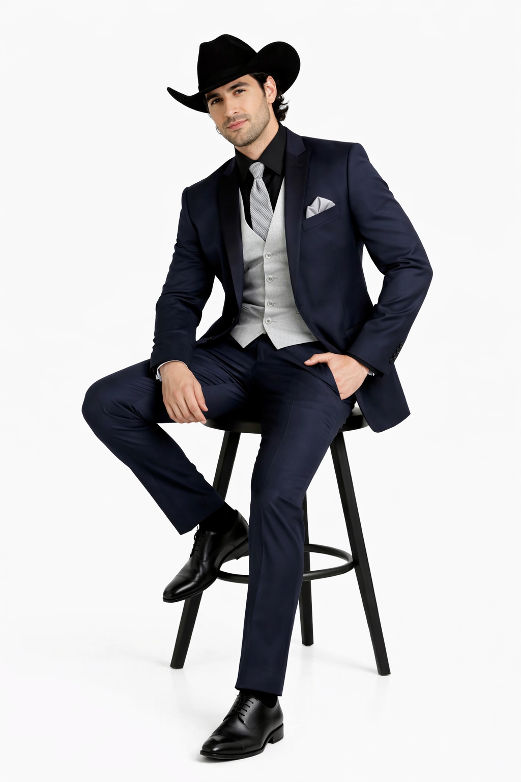 Smoking Traje - Esmoquin - Smoking Para Hombre - Royal Blue Tuxedo