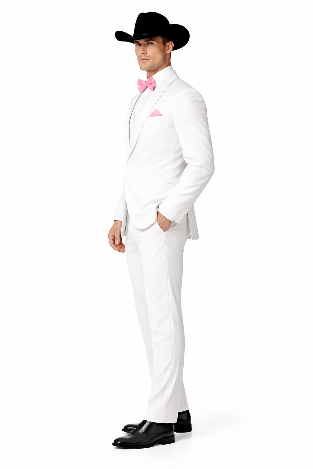 Smoking Traje - Esmoquin - Smoking Para Hombre - Single Breasted Trajes De Novio Suit White Tuxedo