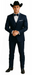 Smoking Traje - Esmoquin - Smoking Para Hombre - Slim Fit Trajes De Novio Navy Tuxedo