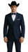 Smoking Traje - Esmoquin - Smoking Para Hombre - Slim Fit Trajes De Novio Navy Tuxedo