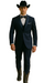 Smoking Traje - Esmoquin - Smoking Para Hombre - Slim Fit Trajes De Novio Navy Tuxedo