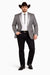 Smoking Traje - Esmoquin - Smoking Para Hombre - Two Button Western Grey Tuxedo